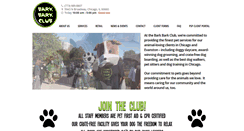 Desktop Screenshot of barkbarkclub.com